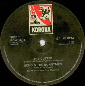 Echo & the Bunnymen - The Cutter - 12