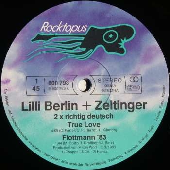 Lilli Berlin & Zeltinger - True Love / Flottman 83 - 12