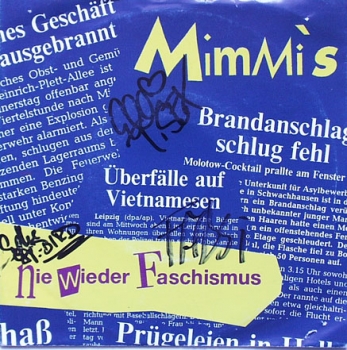 Mimmis, Die - Nie Wieder Faschismus / Nie Wieder - 7