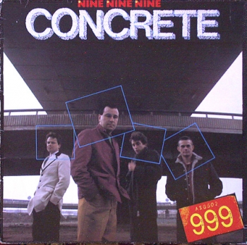 Nine Nine Nine / 999 - Concrete - LP