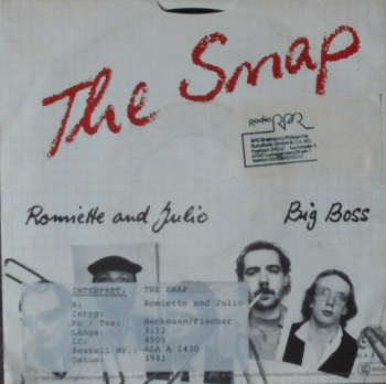 Snp : Snap, The - Romiette And Julio / Big Boss - 7