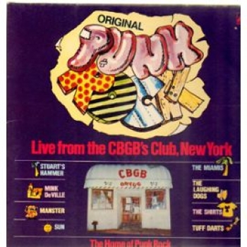 Various Artists - Original Punkrock, Live From The CBGB's - 2xLP
