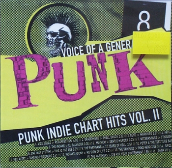 Various Artists - Punk / Voice Of A Generation  Vol.8  - Punk Indie Chart Hits Vol. II - CD